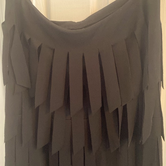 Vintage Cartise Fringed Skirt-14 - Picture 7 of 7